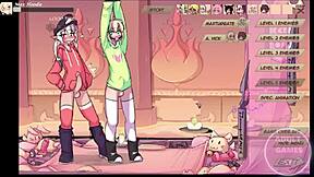 Animated hentai game with Japanese-style gameplay and Oppai features