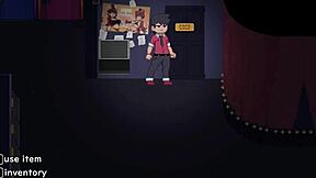 Anime sex with animatronics at Fremy's nightclub - Part 1
