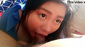 Beautiful Asian amateur's tight beaver makes me shoot cum