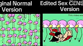 Rhythm Heaven Fever's uncensored and censored versions compared