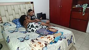 Hot homemade sex between Indian college friends getting wild