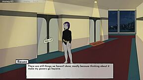 A night with Raven in the world of Teen Titans