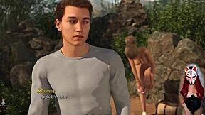 Beautiful women in animated porn movie called Dreamland - episode 15 in the great outdoors