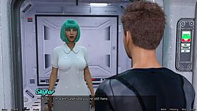 Stranded in Space 31 - Black Virgin Craves Mouthful of Cum