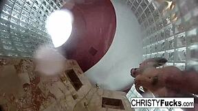 Christy Mack and Dahlia’s hot shower scene after sex scenes