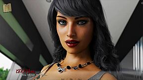 Visual novel and PC gameplay with alternate themes