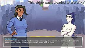 3D animated class with Miss Mei and hot students