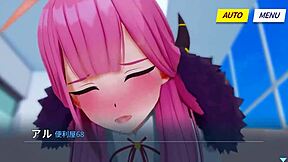 3D animated anime porn video