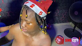 Christmas time is a time for sinning and this video provides some of that