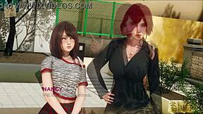 Walkthrough of Eternum 5: A hentai visual novel with anime-style PC gameplay