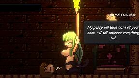 Anime and game-based hentai series Drain Mansion chapter 3