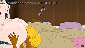 Horny ebony gets dominated on a nasty night