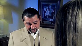 Rich Russian maledom dominates and face fucks submissive whore