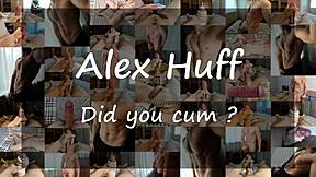 Gay masturbation sounds: moaning, jerking off, and cumming