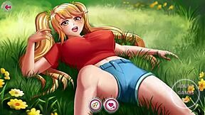 Anime and cartoon porn with dating simulation game features