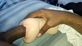 Gay doll action with lots of force and fun