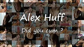 Gay masturbation sounds: moaning, jerking off, and cumming