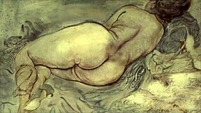 Vintage anime erotic art collection