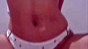 Close up shots of a Brazilian's solo masturbation session