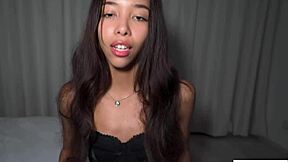 A sexual adventurer, a Filipino woman gets her vagina filled in different positions