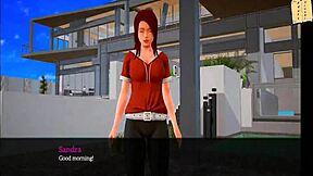 My curvaceous family members with red hair in homemade video #265