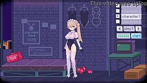 Sexy Bunny Girl in Hentai Game Enjoys Wild Fucking Fun.
