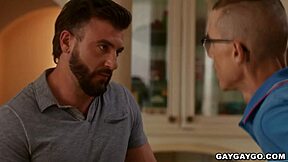A hardcore bear and twink scene with a hot honey guide