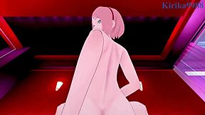 Hinata and Sakura in intense 3D hentai action