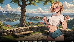 Cartoon porn with blonde and big nipples