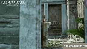 Minotaur guardian in HD 3D porn video with no sound