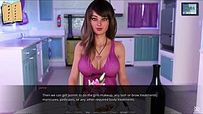 Commented gameplay of the porn game Sunshine Love 75
