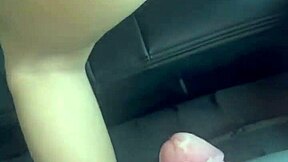 Public ass fucking with a stranger in the backseat