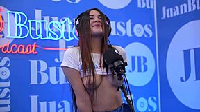 Shy girl craves intense vibrator pleasure on Sybian machine