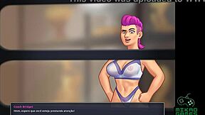 Summer of fun continues with the comparison of the girls’ chests