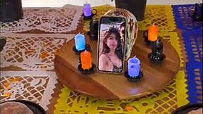 Karol Smith, a sexy catrina, has sex with her ex-husband