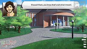 Flirting with the teacher leads to a steamy encounter