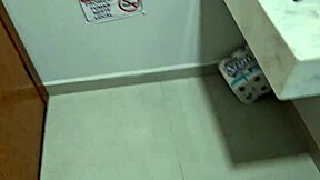 Married nurse cheats with hospital colleague in the bathroom