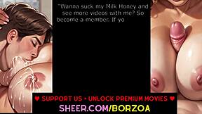 Big Ass Stepmom Milf Seduces Virgin Stepson in Hentai 3D.