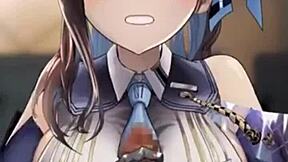 Marian's erotic anime porn experience