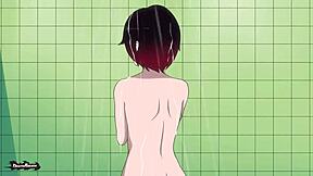 Ruby’s steamy workout ends up in a hot and steamy scene