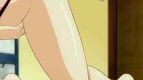 Hentai Scene - Touching My Step Sister's Tits While She Rests with Subtitles