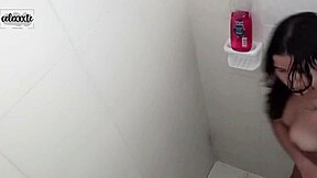 Beautiful shower scene with my girlfriend Celexxxte on February 26, 2024