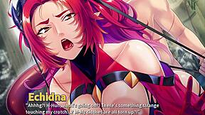 Monster girl harem in action: amazing blowjob scene