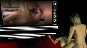 Katsumiamane's hardcore hentai scene in animated porn video