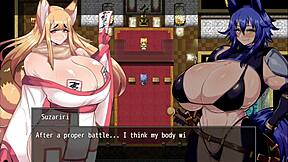 Horny adventurer Karen's wild journey in anime porn