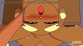 Beautiful Lopunny in hot animated porn