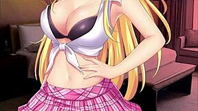 Yandere neighbor in Oppai game