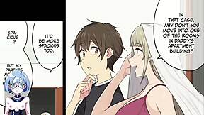 Japanese dating simulation game with ecchi content