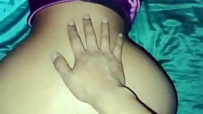 Pretty student in lingerie in homemade video