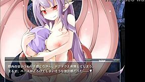 Armaelle: Big tits and hot anime sex with a monster girl